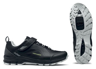 Туфлі велосипедні Northwave ESCAPE EVO M 46 (13.0US) Black/green (80173010) O