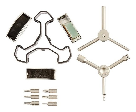 Мультитул для велосипеда Crankbrothers Y15 Nickel (15938)