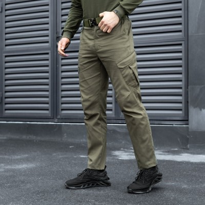 Тактичні весняні штани хакі 2XL Pobedov Tactical V2