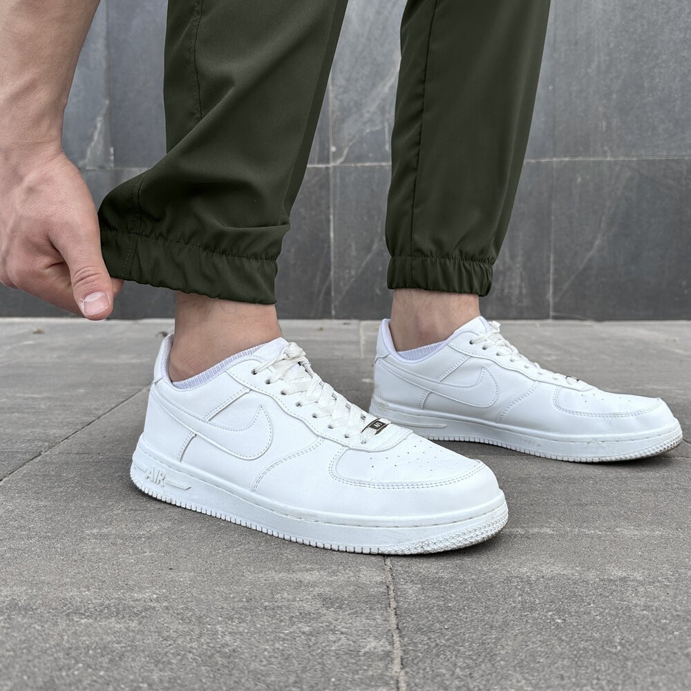 Чоловічі штани джогери з кишенями хакі Pobedov Vershyna