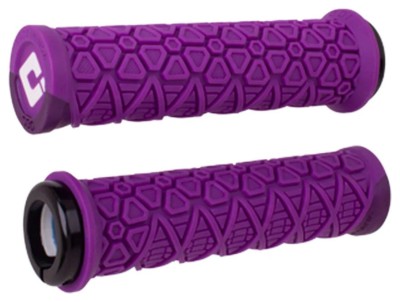 Гріпси ODI Vanquish, v2.1 Lock-On ,MTB , Closed End Purple/Met Purp w/Blk