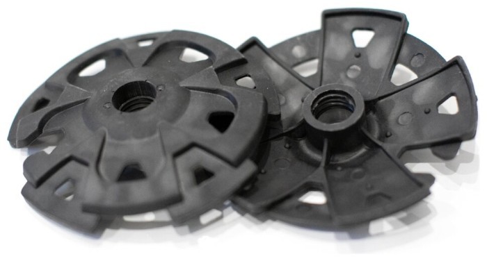 Кільця для палиць Tribe сніжні Ø 10 см (пара) T-MF-0008-black