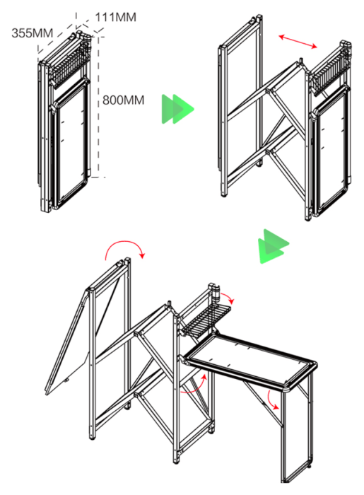 Складна тумба BRS-Z12