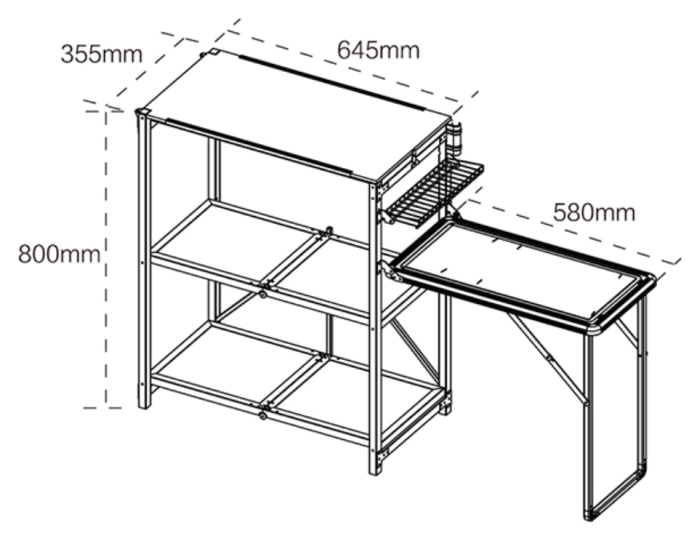 Складна тумба BRS-Z12
