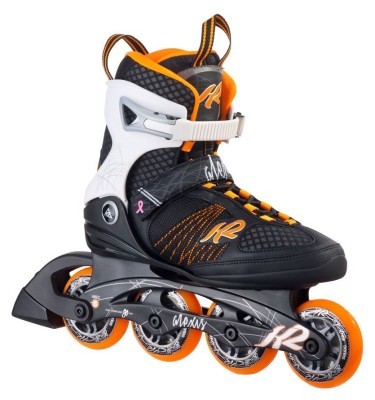 Роликові коньки для дорослих K2 ALEXIS 80 W 38 (7.5US) 245мм Black/orange/white (30A0104)