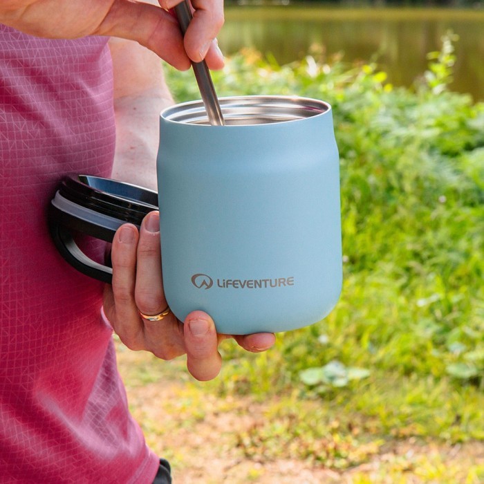 Lifeventure термос Food Flask 0.6 L ice blue