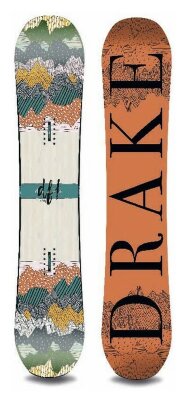 Сноуборд Drake DFL 145 Brown/multicolor (76281009)