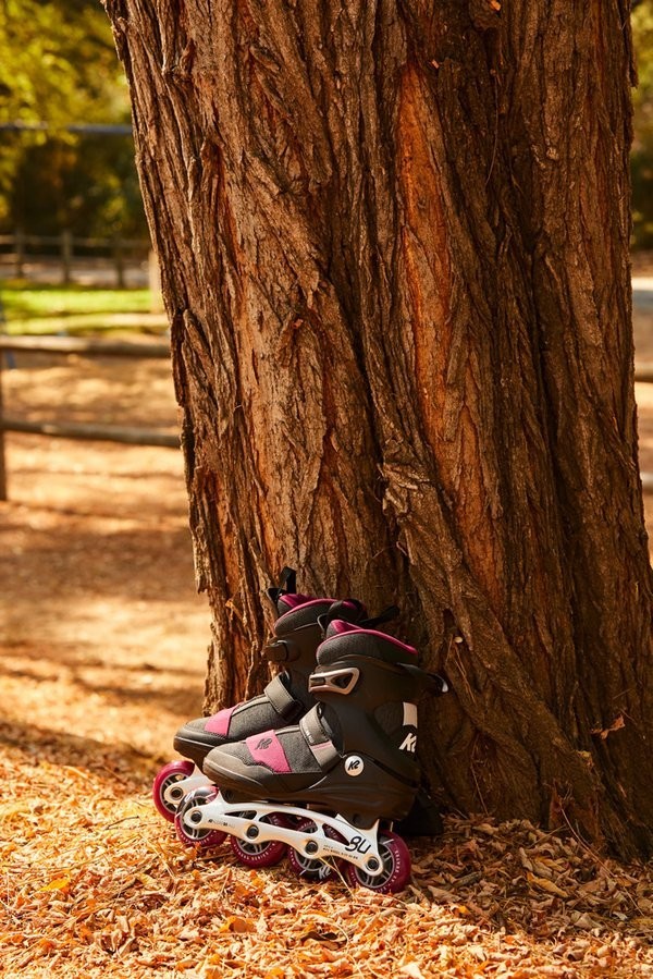 Роликові коньки для дорослих K2 ALEXIS 80 ALU W 35 (5.0US) 220мм Black/dark grey/pink (30E0270.1.1)