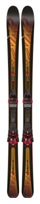 Лижі гірські комплект K2 IKONIC 80+M3 12 TC 170см Black/red/gold (1050005.140.1+1051106.140.1)