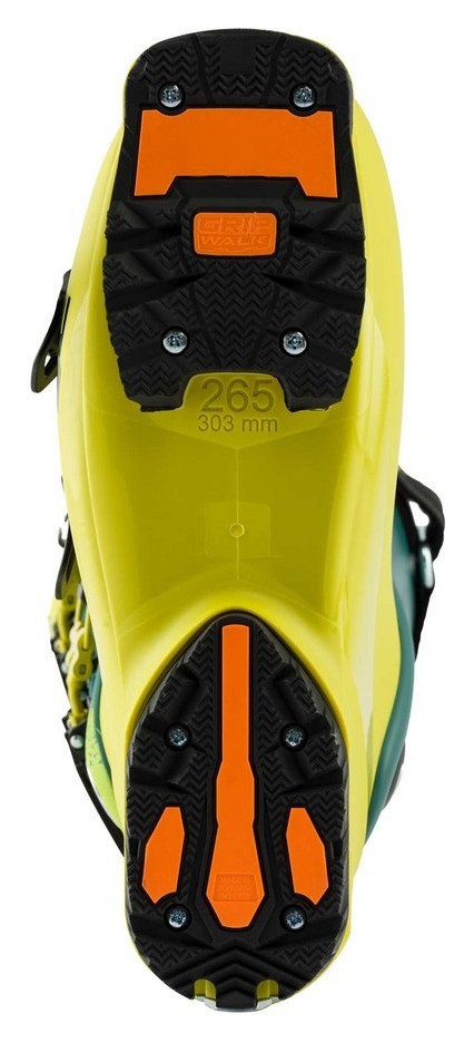 Черевики гірськолижні Lange XT3 110 41 (265мм) Yellow/green (LBJ7040-WRH)