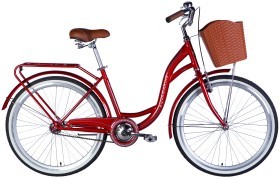 Велосипед ST 26&quot; Dorozhnik AQUAMARINE BH рама-17&quot; бордовий 2025