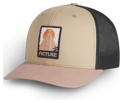 Picture Organic кепка Kuldo Trucker dark stone