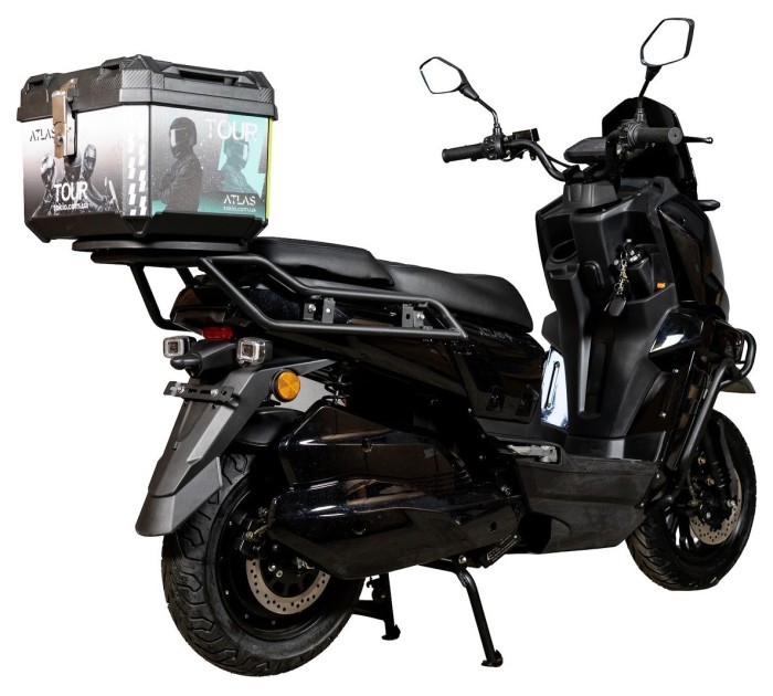 Електроскутер ATLAS Tour Box Plus 2500W Black