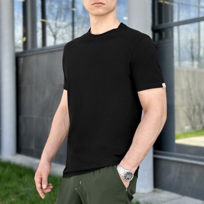 Чоловіча футболка бавовнян�� Pobedov Peremoga чорна