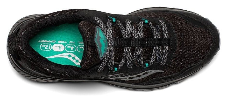 Кросівки жіночі Saucony EXCURSION TR15 GTX W 40 (8.5US) Black/jade (10672-1s)