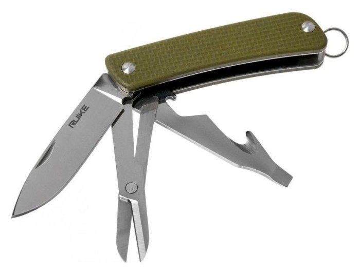 Багатофункціональний ніж Ruike Criterion Collection S31 зелений