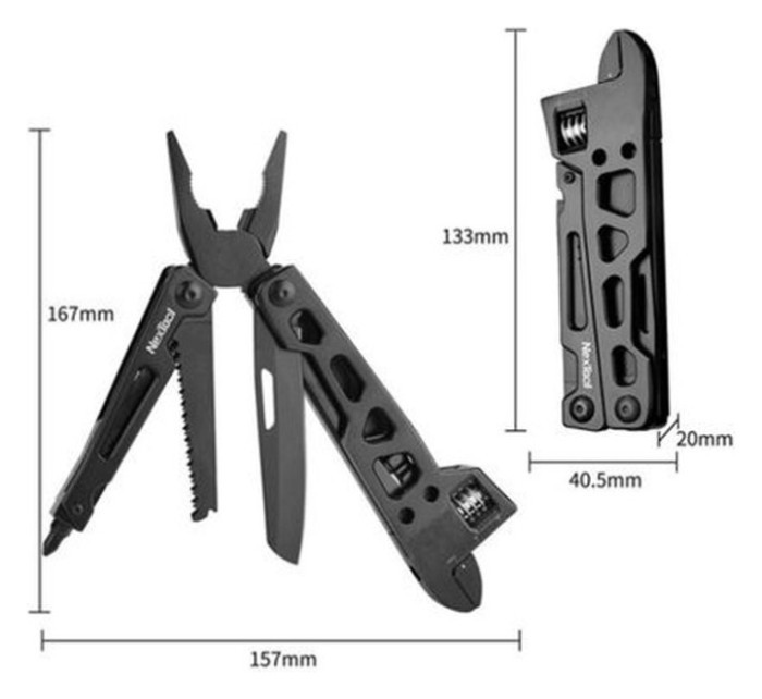 Мультитул NexTool Vanguard Multifunctional Wrench