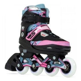 Ролики SFR Pixel blue-pink