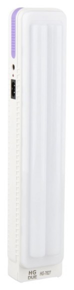 Лампа HG-7627, 2400 mAh із тривалим часом роботи.