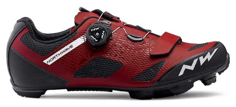 Туфлі велосипедні Northwave RAZER M 42 (9.5US) Dark red (80192025)