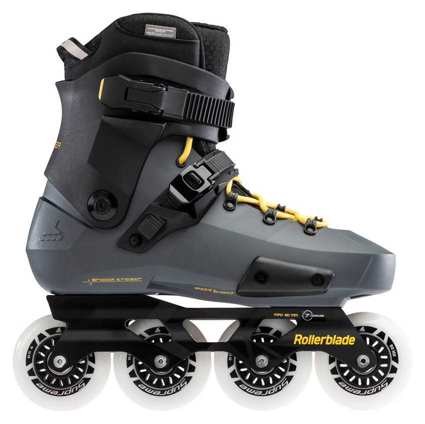 Роликові коньки для дорослих Rollerblade TWISTER EDGE M 41 (8.5US) 265мм Anthracite/yellow (07101300)