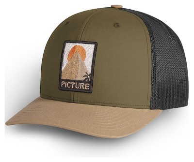 Picture Organic кепка Kuldo Trucker tobacco
