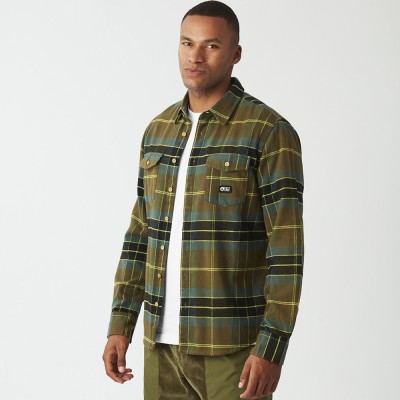 Picture Organic сорочка Hillsboro tobacco L