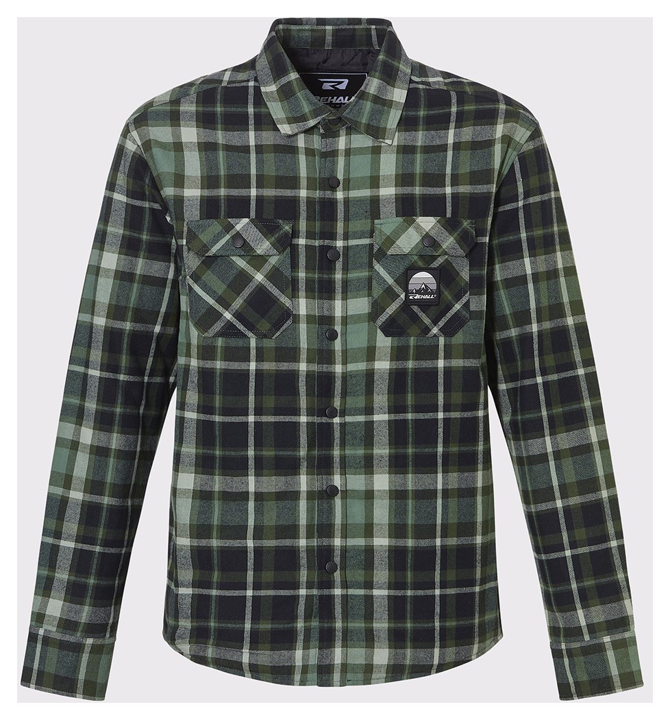 Rehall сорочка Brody 2026 checks moss L