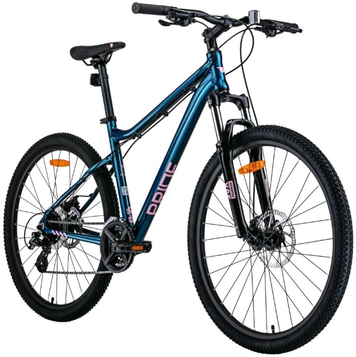 Велосипед 27,5" Pride STELLA 7.2 рама - M 2024 темно-бірюзовий