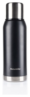 Термос Naturehike Q-9H NH19SJ010, 304 сталь, 1.0 л, чорний