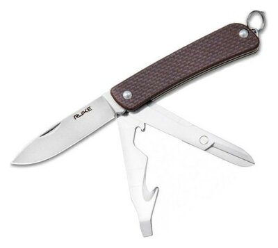 Багатофункціональний ніж Ruike Criterion Collection S31 коричневий