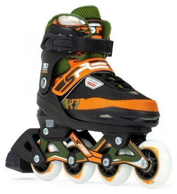 Ролики SFR Pixel green-orange