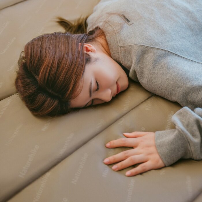 Спальник з капюшоном Naturehike Sunny Day PL02 U250 CNK2550WS028, (8,5°C), лівий, блакитно-синій