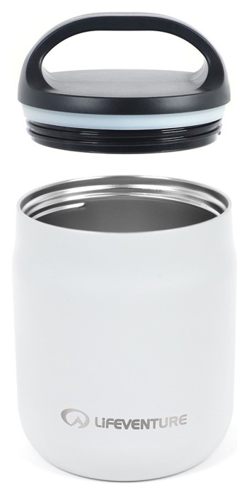 Lifeventure термос Food Flask 0.6 L light grey
