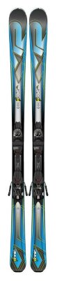 Лижі гірські (комплект) K2 KONIC 76+M2 10 TL COMPACT 156см Blue/grey (10A0004.140.1+10A1008.122.1)