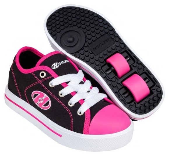 Роликові кросівки Heelys Classic X2 HE101461 Black White Hot Pink