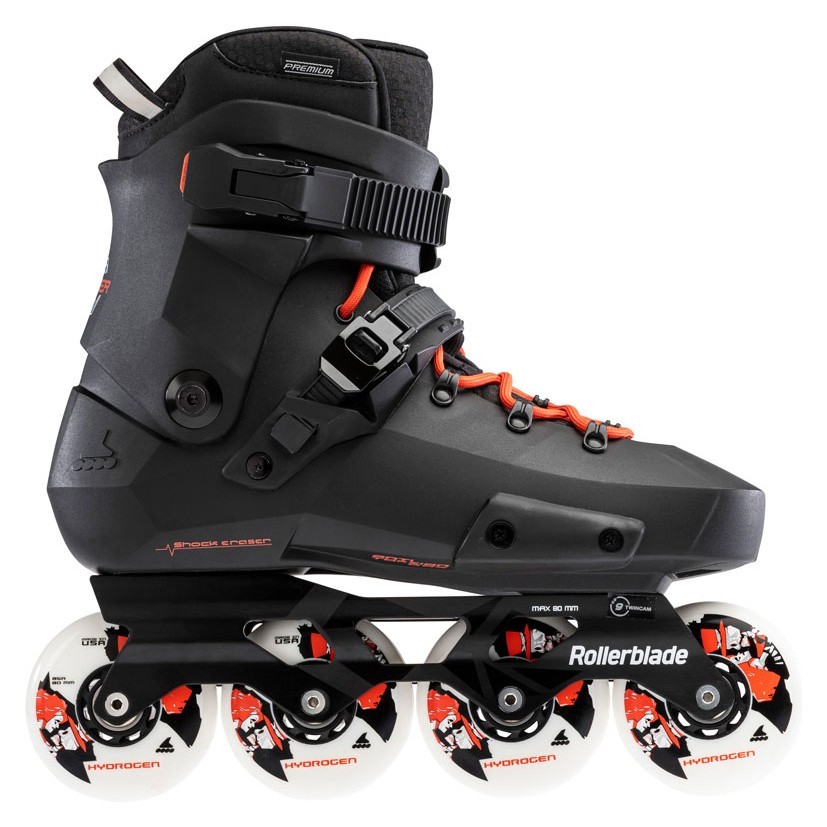 Роликові коньки для дорослих Rollerblade TWISTER EDGE X M 38.5 (6.5US) 245мм Black/orange (07101200)