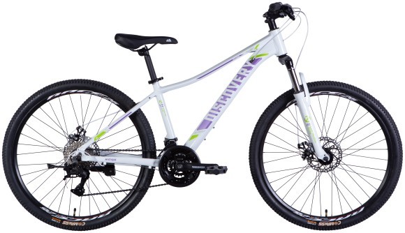 Велосипед AL 26" Discovery MYSTIQUE DD CS рама-15" біло-фіолетовий 2025