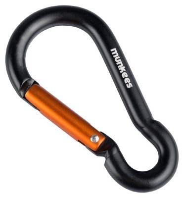 Munkees 3238 карабін Pear 8 mm x 80 mm black