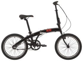 Велосипед 20&quot; Pride MINI 3 2024 чорний