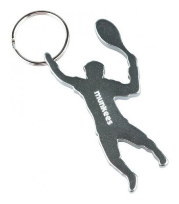 Munkees 3492 брелок-відкривальник Tennis Player grey