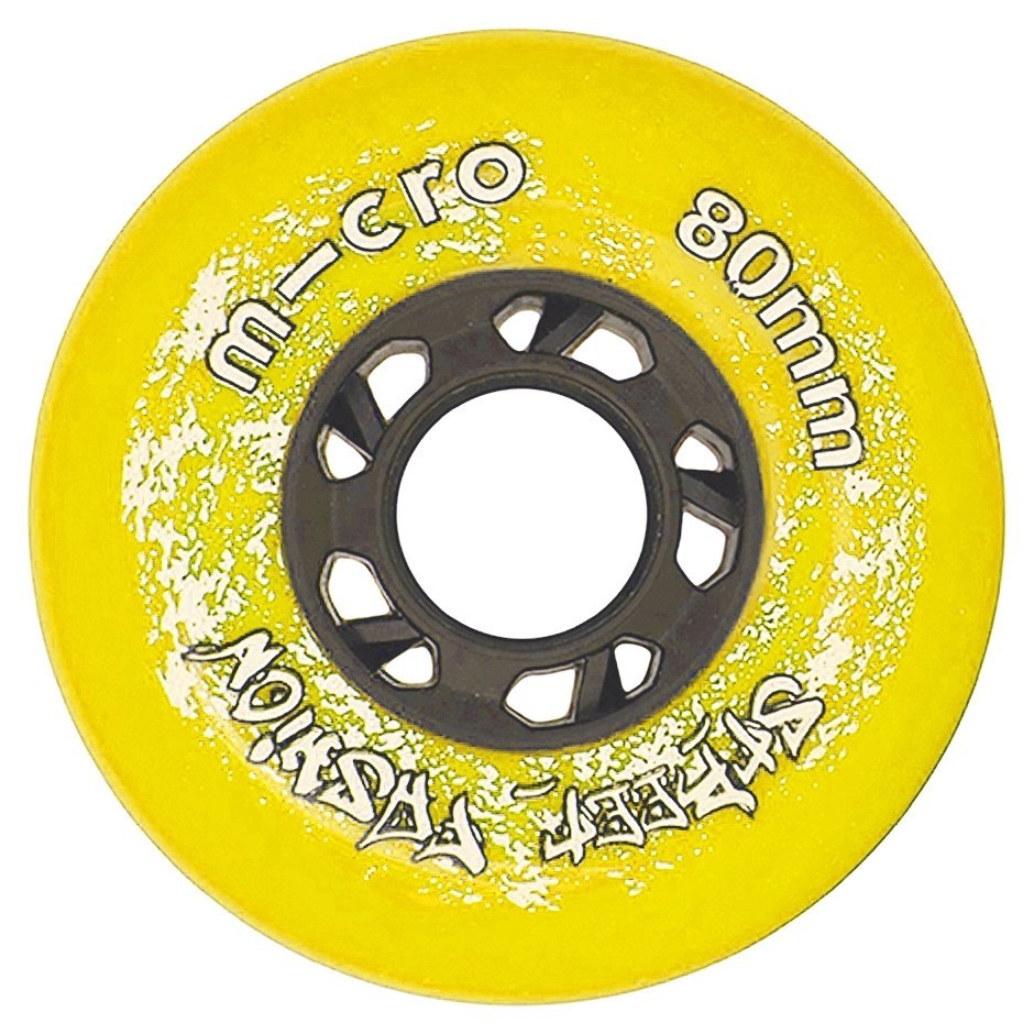 Колеса Micro MT Plus 80 mm yellow