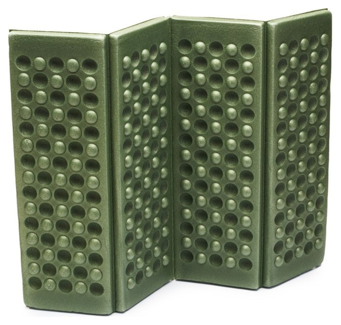 Сидушка туристична складана XPE Naturehike NH20PJ025, 15 мм, темно-зелена з чохлом для походів та кемпінгу