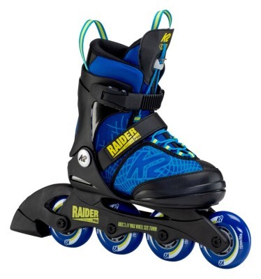 Роликові коньки дитячі K2 RAIDER PRO S (29-34) 170-205мм Blue/yellow/black (30F0205.1.1)