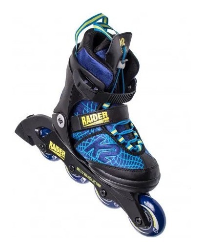 Роликові коньки дитячі K2 RAIDER PRO S (29-34) 170-205мм Blue/yellow/black (30F0205.1.1)