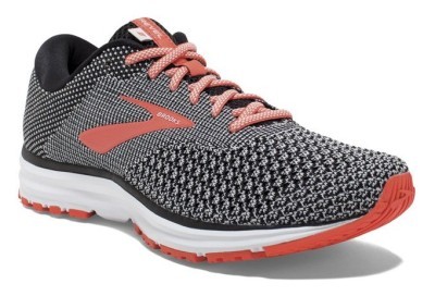 Кросівки жіночі Brooks REVEL 2 W 36.5 (6.0US) Black/light grey/coral (1202811B072)