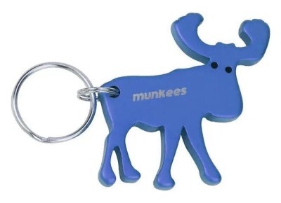 Munkees 3473 брелок-відкривачка Moose dark blue
