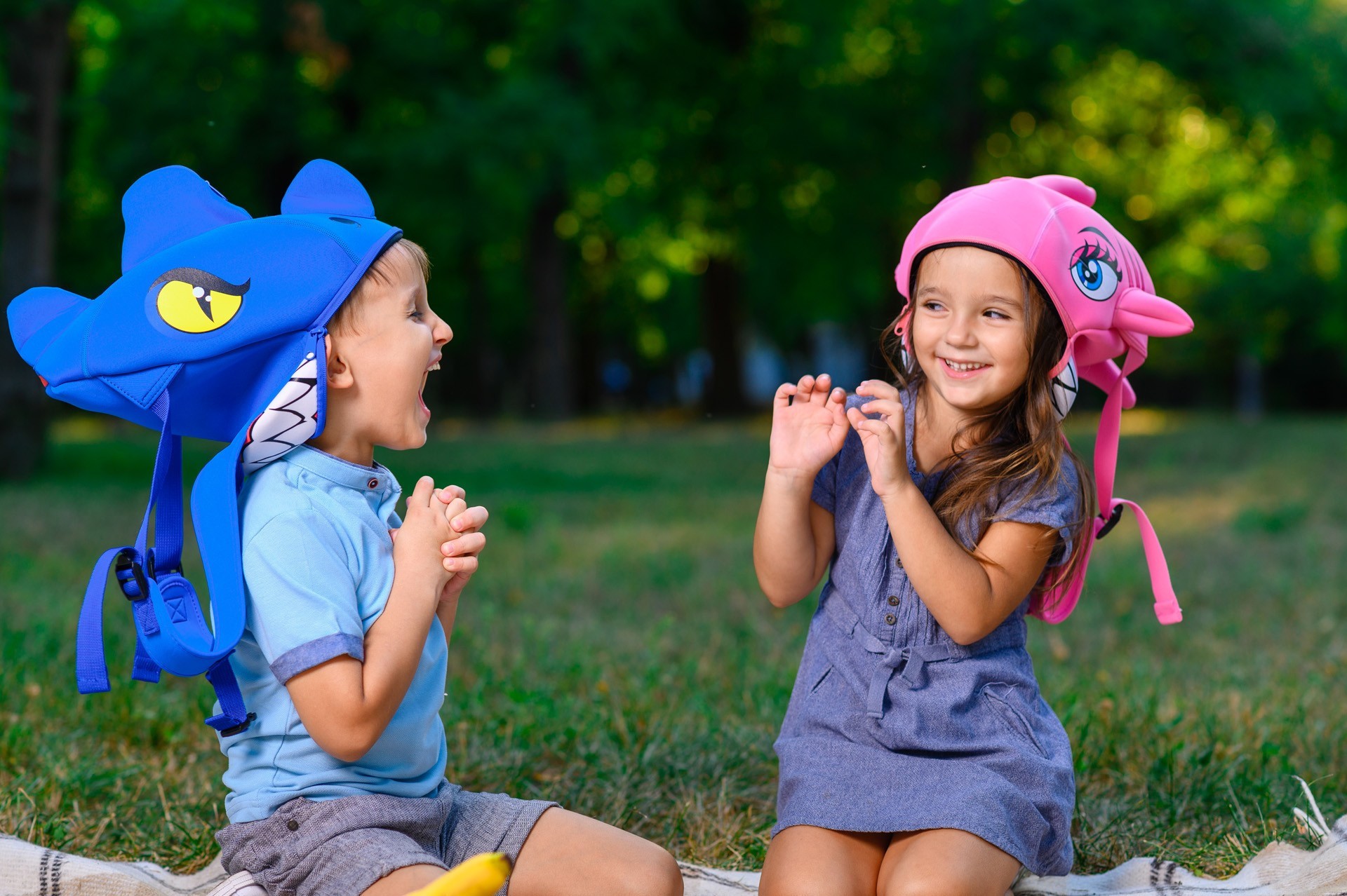 Рюкзак Crazy Safety Blue Dragon