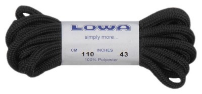Шнурки LOWA ATC Lo 110 cm black-black