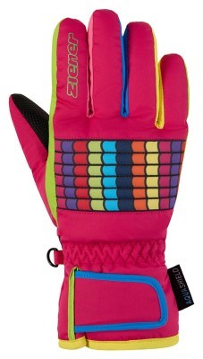 Ziener рукавички лижні Lamil Jr pop pink 3